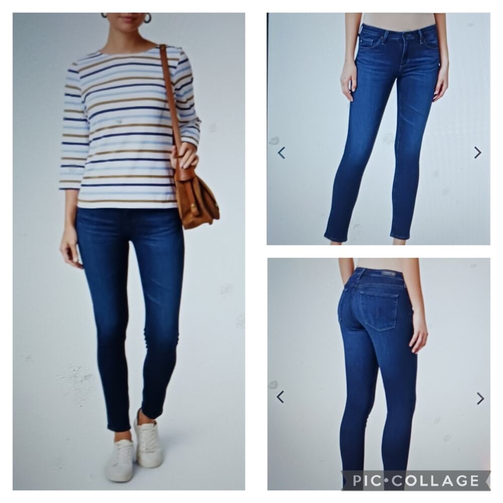 Adriano Goldschmied AG the Prima Crop EUC size 29  SJ60